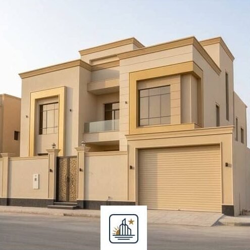مشروع دهانات واجهة فيلا بالدمام