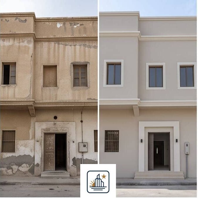 مقاول ترميم مباني الدمام الخبر