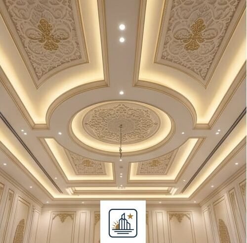 مشروع جبس بورد قاعة أفراح بالدمام