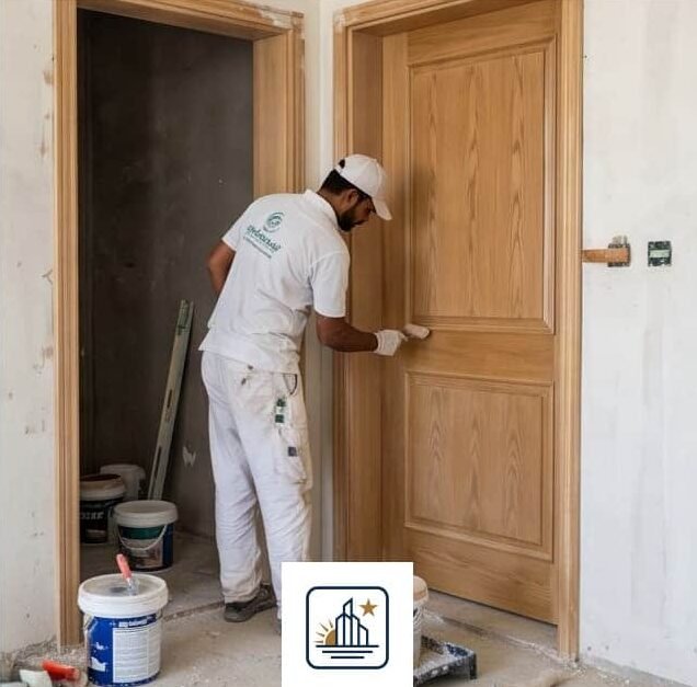 معلم دهان خشب