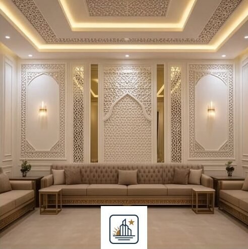 مشروع جبس بورد مجلس نساء بالدمام