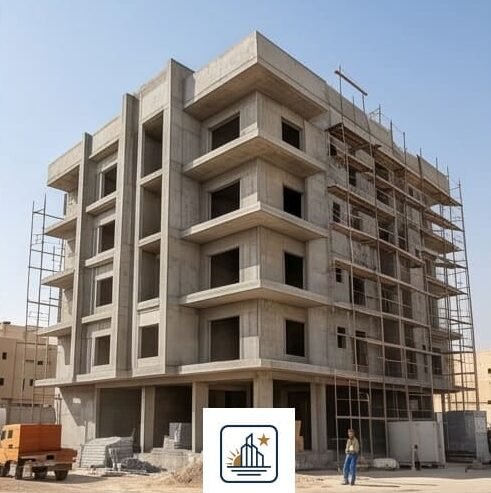 مشروع بناء عمارة بالدمام